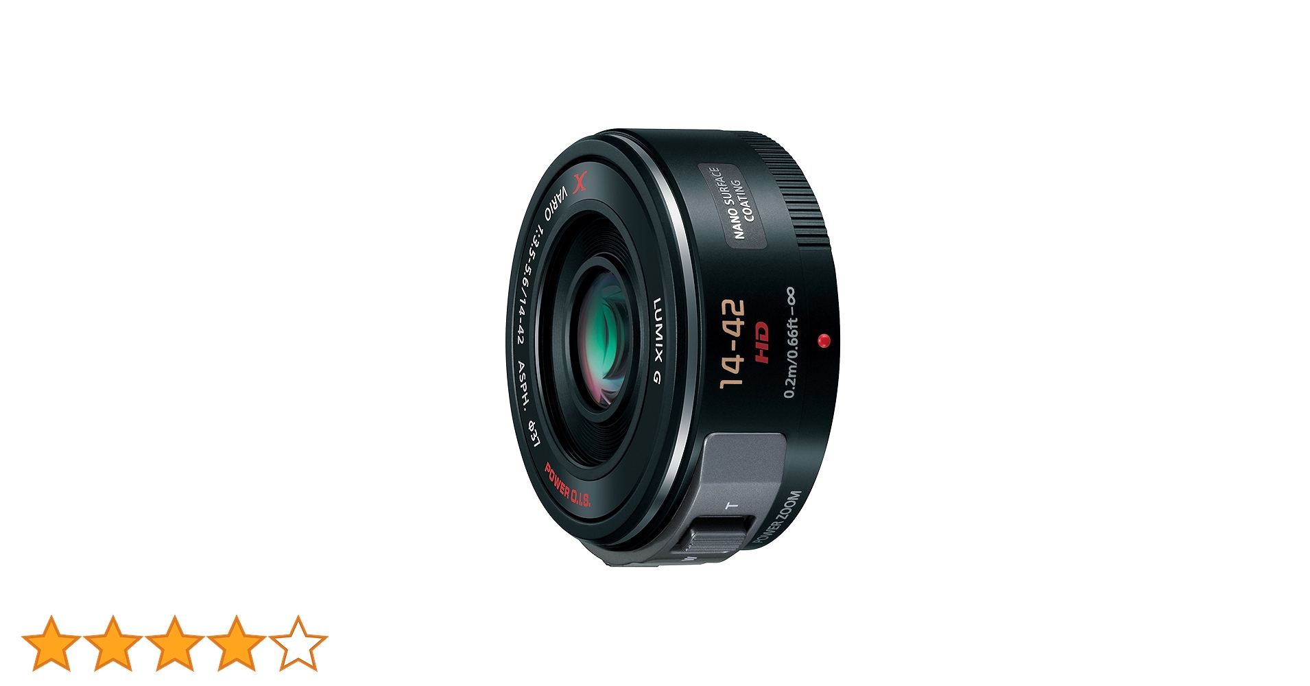 美品！LUMIX G X VARIO PZ 14-42mm H-PS14042 パナソニック LUMIX G X VARIO PZ 14-42mm/F3.5-5.6 ASPH